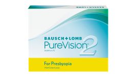 PureVision® 2 for Presbyopia Monatslinsen Multifokal Sphärisch 3 Stück Kontaktlinsen; contact lenses; Kontaktlinsen