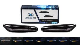 Dynamische LED Seitenblinker Blinker BMW E90 E91 E92 E93 E60 E87 E82 E46 SB24