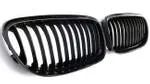 PREMIUM KÜHLERGRILL SPORT GRILL NIEREN GITTER SCHWARZ GLANZ FÜR BMW E90 E91