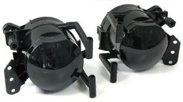 Klarglas Nebelscheinwerfer Set schwarz smoke passt für BMW E90 E91 M Stoßstange 