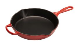 Le Creuset Brat- und Servierpfanne Hoch Gusseisen Kirschrot 26cm