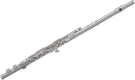 Pearl PF-B505-E HC Quantz Brezza Querflöte, Neusilber versilbert, incl. Etui