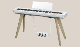 Casio PX-S7000 WE Stagepiano weiß, Designer-Digitalpiano - incl. Untergestell