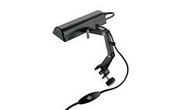 K&M 122/E Notenpultleuchte 12250 für Netzbetrieb, mit 25 W Röhrenleuchte