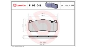 MAGNETI MARELLI Bremsbelagsatz, Scheibenbremse 363700406041 vorne rechts links  für MINI BMW 34106860642 34116786044 34116797860