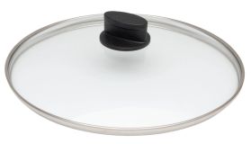 Woll Eco Lite Glasdeckel aus gehärtetem Spezialglas Rund Sicherheitsglas 28 cm