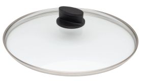 Woll Eco Lite Glasdeckel aus gehärtetem Spezialglas Rund Sicherheitsglas 18 cm