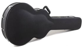 Gewa Gitarrenkoffer für Semiakustik-E-Gitarre Arched Top schwarz