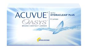 ACUVUE OASYS® Wochenlinsen Sphärisch 6 Stück Kontaktlinsen; contact lenses; Kontaktlinsen