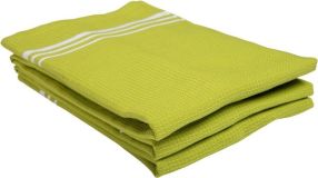 stuco Geschirrtuch »Waffel, farbig«, (Set, 3-tlg)