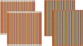 DDDDD Geschirrtuch »Over the rainbow«, (Set, 4-tlg., Combi-Set: bestehend aus 2x Küchentuch + 2x Geschirrtuch)