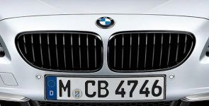 orig. BMW 6er F06 F12 F13 LCI M Performance Frontziergitter Ziergitter Schwarz Links