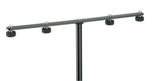 K&M 236 Ergänzungsschiene für 4 Mikrofone