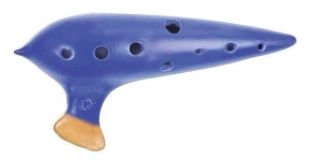 GEWA Ocarina Premium 10 Loch G blau Konzert-Okarina