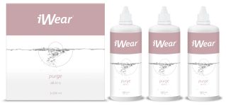 iWear purge 3x380ml All-in-One Pflege Vorteilspack 1140 ml Kontaktlinsen-Pflegemittel; -Flüssigkeit; -Lösung; -Reinigungsmittel; Kontaktlinsen