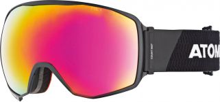 Atomic Count 360 HD Race Skibrille (black/white, Scheibe red HD, 1 extra yellow/blue HD, 1 extra clear)