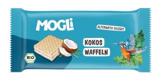 Mogli Kokos Waffel, 15 gr Stück