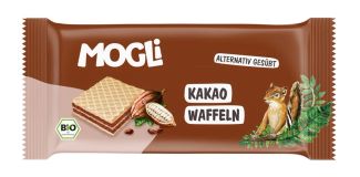 Mogli Kakao Waffel, 15 gr Stück