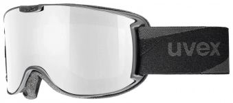 uvex Skyper Variopola Skibrille (2226 black mat, litemirror silver/polavision/variopola)