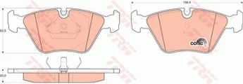 Trw Bremsbelagsatz, Scheibenbremse Bmw: Z3, 7, 5, 3 GDB916