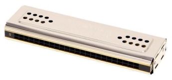 Walther Mundharmonika Tremolo C TR-96 C/G, doppelreihig "Wender", C-Dur G-Dur