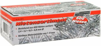 Mannesmann Blindnieten / Popnieten 600 Stück
