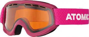 Atomic Savor Junior Skibrille (berry/pink, Scheibe orange)