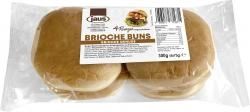 Jaus Brioche Buns 4er