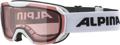 Alpina Thaynes Q Skibrille (015 white, Scheibe: QUATTROFLEX (S1))