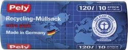 Pely Recycling-Müllsack schwarz 120 Liter