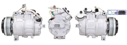 ELSTOCK Kompressor, Klimaanlage 51-0761 mit Dichtungen für BMW 6987862 64526987862-03 64526987862