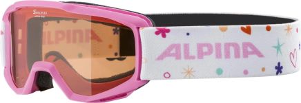 Alpina Piney SH Skibrille (458 rose/rose, Scheibe: SINGLEFLEX (S2))