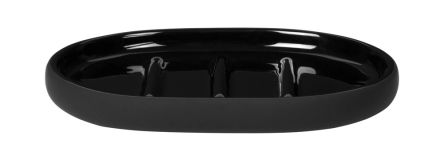 blomus Seifenschale SONO schwarz 13cm Keramik black