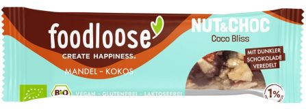 foodloose Nut&Choc Coco Bliss, 30 gr Stück