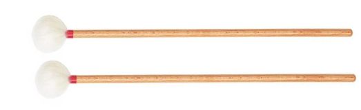 Rohema 61423M Konzertpaukenschlägel 42mm Merinofilz, Paar