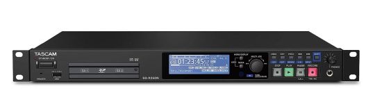 Tascam SS-R250N 19" 1 HE Netzwerkfähiger Solid-State-Audiorecorder
