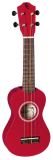 Baton Rouge UR1-S RD Sopran Ukulele, rot
