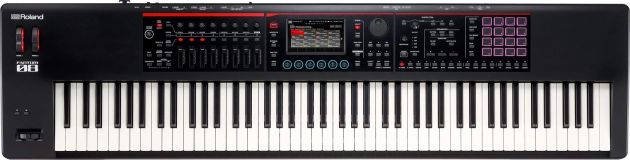 Roland Fantom 08 Workstation Synthesizer, 88 Hasten Hammermechanik PHA-50