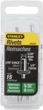 Stanley Blindnieten 4x12mm (15 Stück)