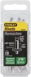Stanley Blindnieten 5x7mm (15 Stück)