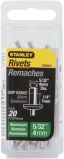 Stanley Blindnieten 4x7mm (20 Stück)