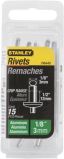 Stanley Blindnieten 3x12mm (15 Stück)