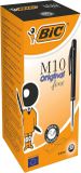 50x Bic M10 Kugelschreiber schwarz fein