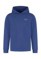 BMW Sweathoodie Logo geprägt unisex blau