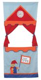 Tür Kasperletheater, platzsparendes Kinder Puppentheater inkl. 6 Handpuppen, zum Aufhängen