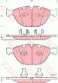 Trw Bremsbelagsatz, Scheibenbremse Bmw: 7, 6, 5 Rolls-royce: Phantom GDB1558