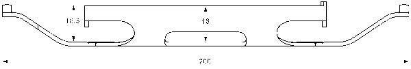 ATE Feder, Bremssattel vorne rechts links  für MERCEDES-BENZ VOLVO BMW 30760612 HWA2104210191 0004218291 11.8116-0133.1