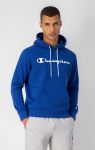 Kapuzenpullover aus Baumwollfleece mit Logo-Schriftzug