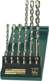 Mannesmann SDS-plus Steinbohrer-Satz 6-tlg