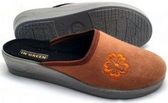 filsko »Samtweiche Pantoffeln für Damen« Hausschuh Mit Blumen-Stickerei